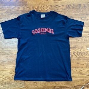 Navy Cozumel Tshirt - XL